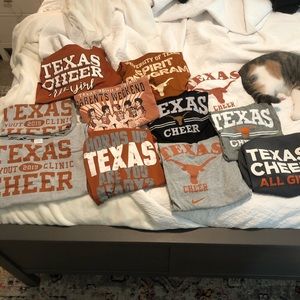 University of Texas Cheer Shirts